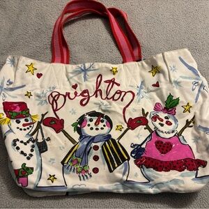 Brighton tote canvas bag